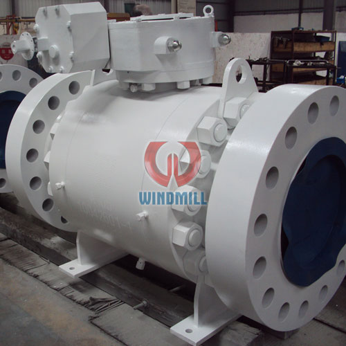 High pressure ball valve